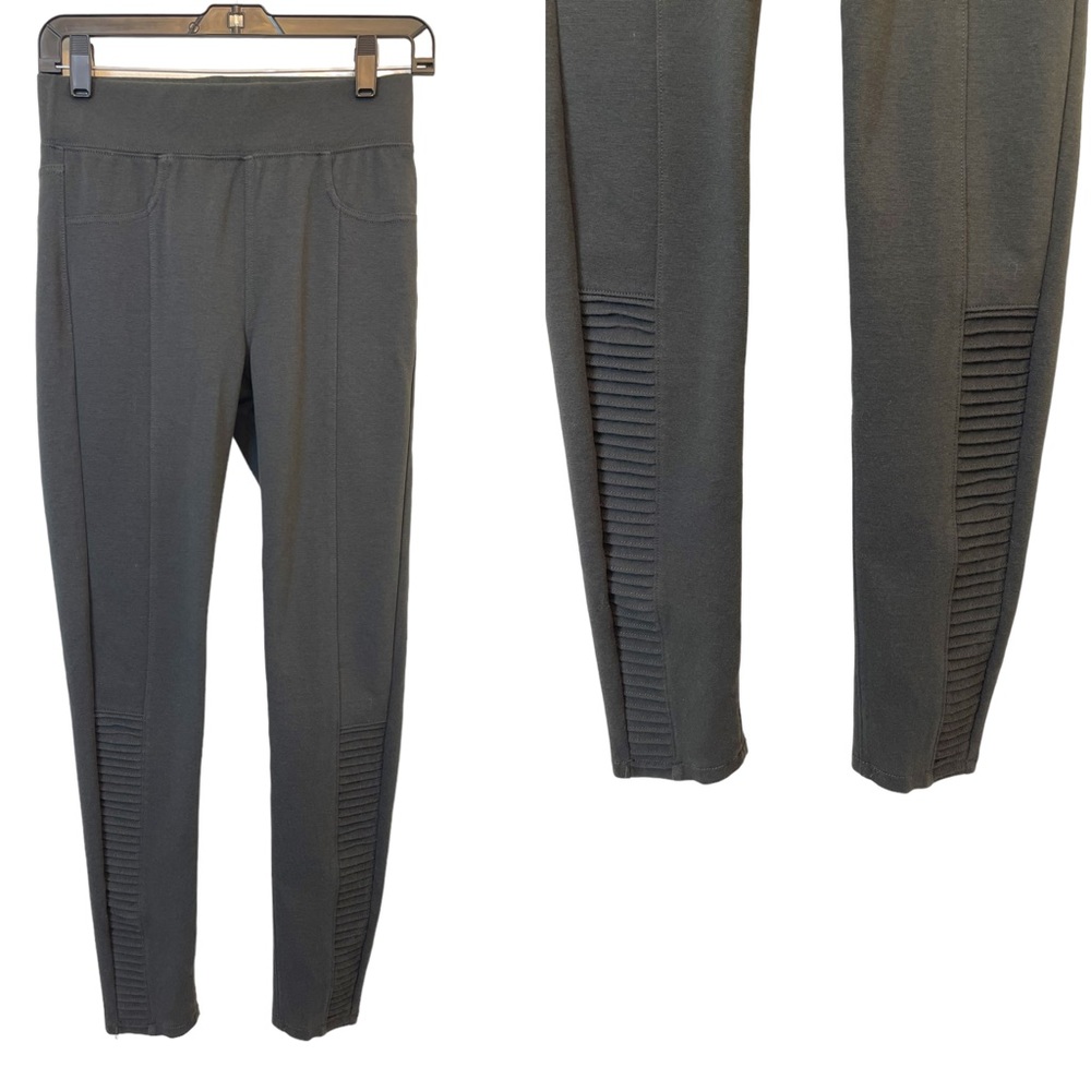 ARO Pull On Moto Pants Charcoal Size S